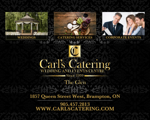 Carl's Catering - The Glen Banquet and Event Centre - The perfect venue for your wedding or special event - Click here to visit our website!