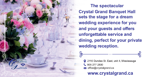 The Crystal Grand Ballroom - Click here to visit our website!