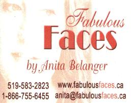 Fabulous FacesBy Anita BelangerPersonal In-home Make-up ServicesCelebrity Make-up artist featured onCity TV's 