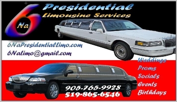 6Na Presidential Limousine Services - 905-765-9928 -       Click here to visit our website!