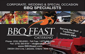 BBQ Feast Catering - Corporate ~ Weddings ~ Special Events ~ 1-877-599-1899 - Click here to visit our website!