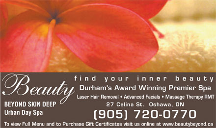 Beauty Beyond Skin Deep Urban Day Spa - Click here to visit our website!